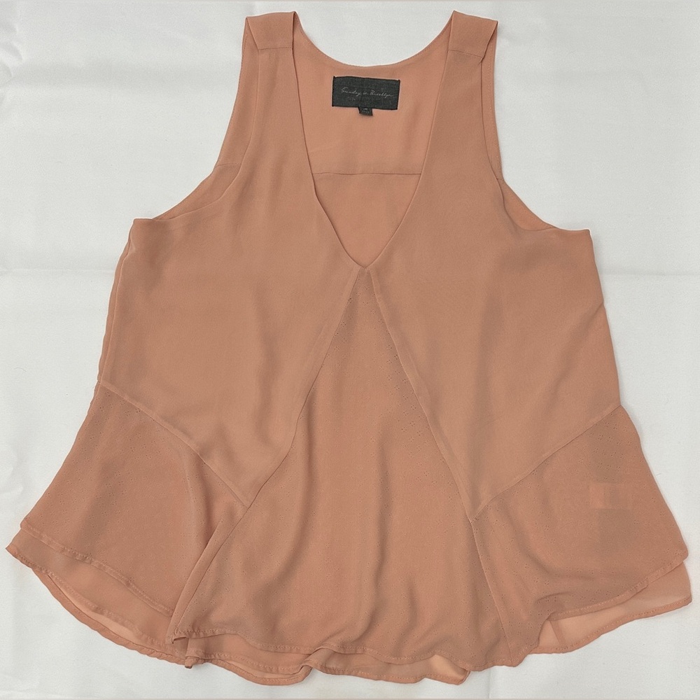 Sunday in Brooklyn Peach Tank Top